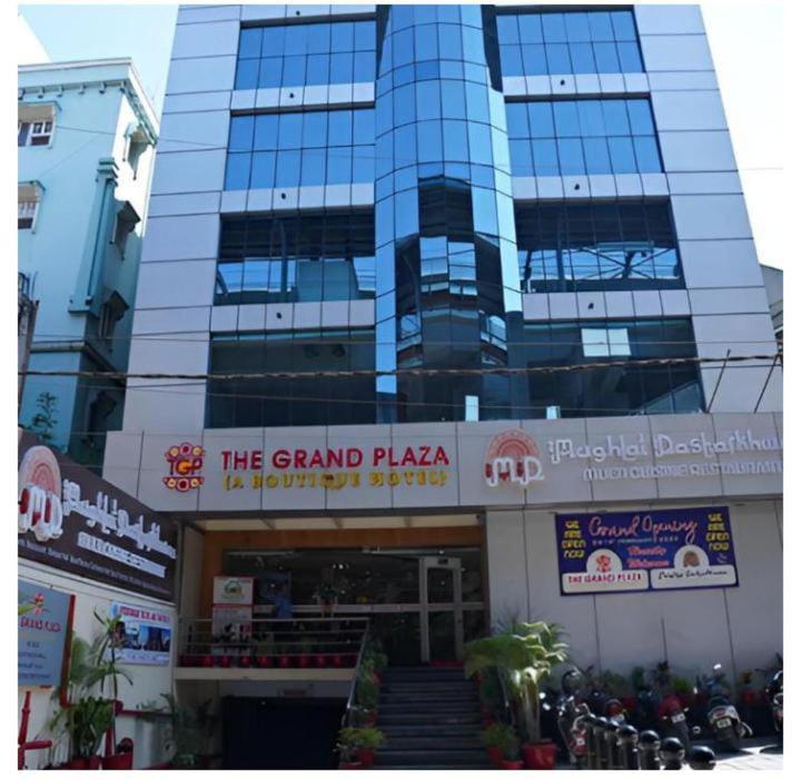Grand Plaza Hotel - Nampally - Hyderabad Railway Station - Fish Prasadam 2025 - Free Breakfast - Deccan Railway Station - Lakdikapul Haïdarabad Extérieur photo